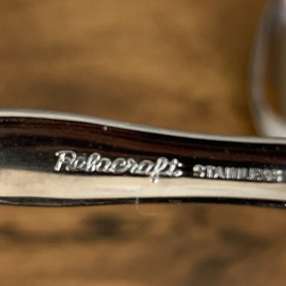 Set 4 Reed & Barton Rebacraft Flatware Stainless Candace-Andrea 8